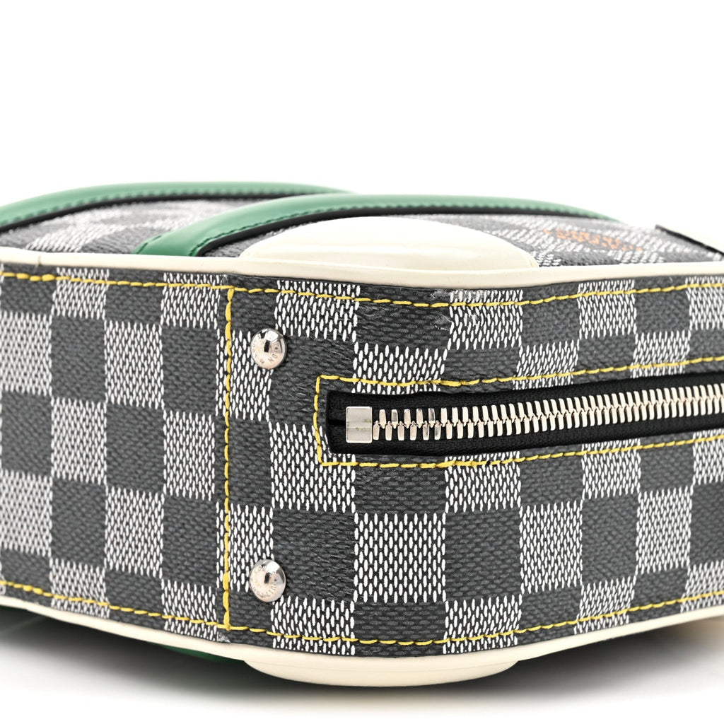 Louis Vuitton Damier Valisette BB Black White