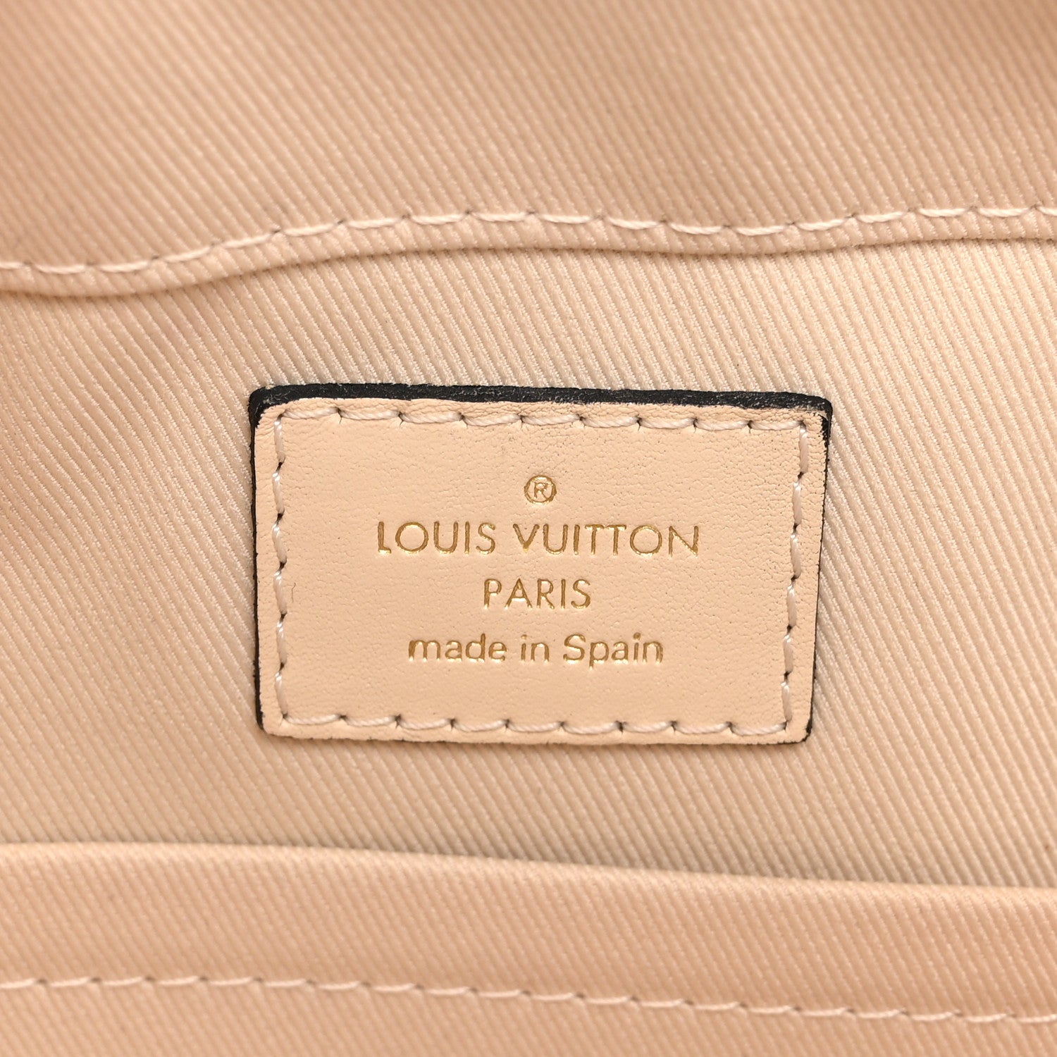 Louis Vuitton Monogram Saintonge Creme
