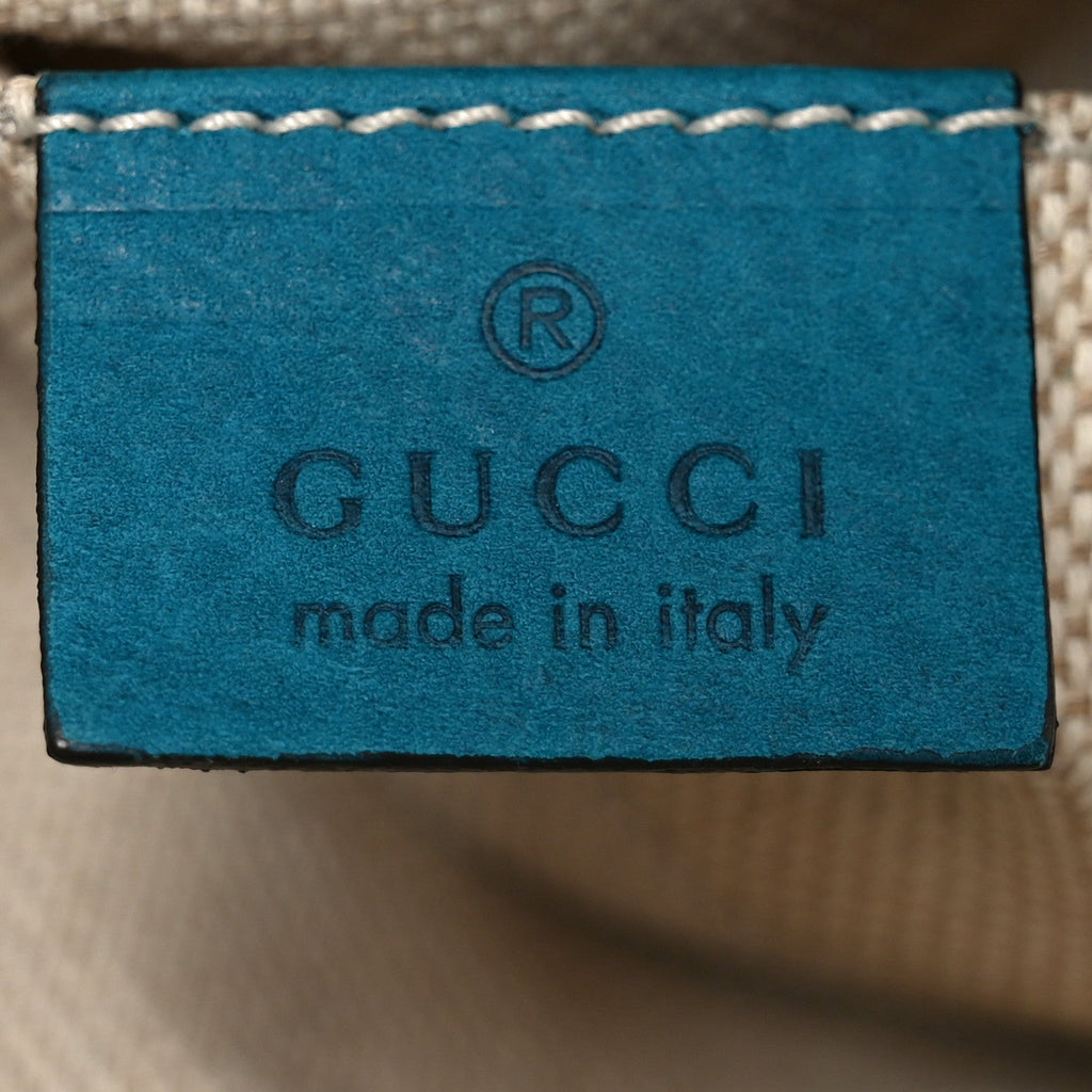 Gucci Vitello Range Mini Soho Chain Bag Deep Cobalt