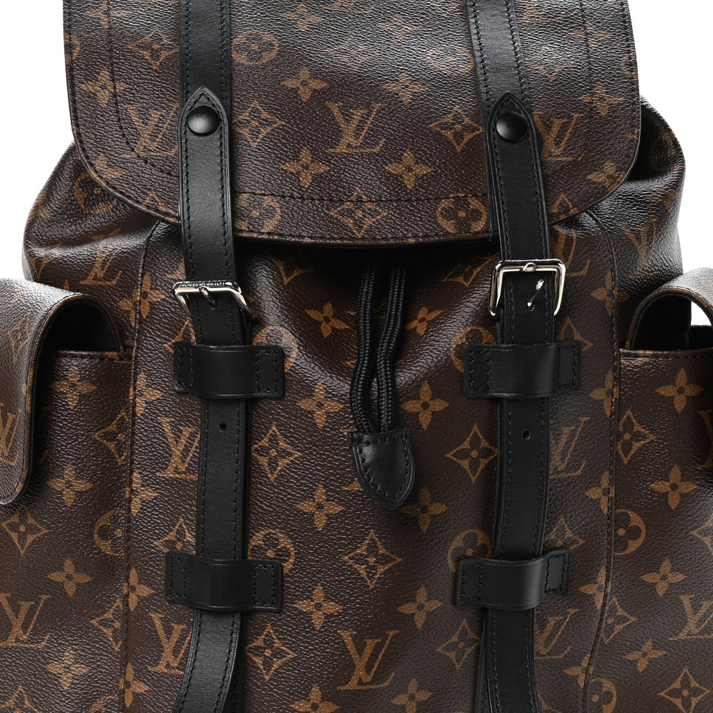 Louis Vuitton Monogram Macassar Christopher MM Backpack