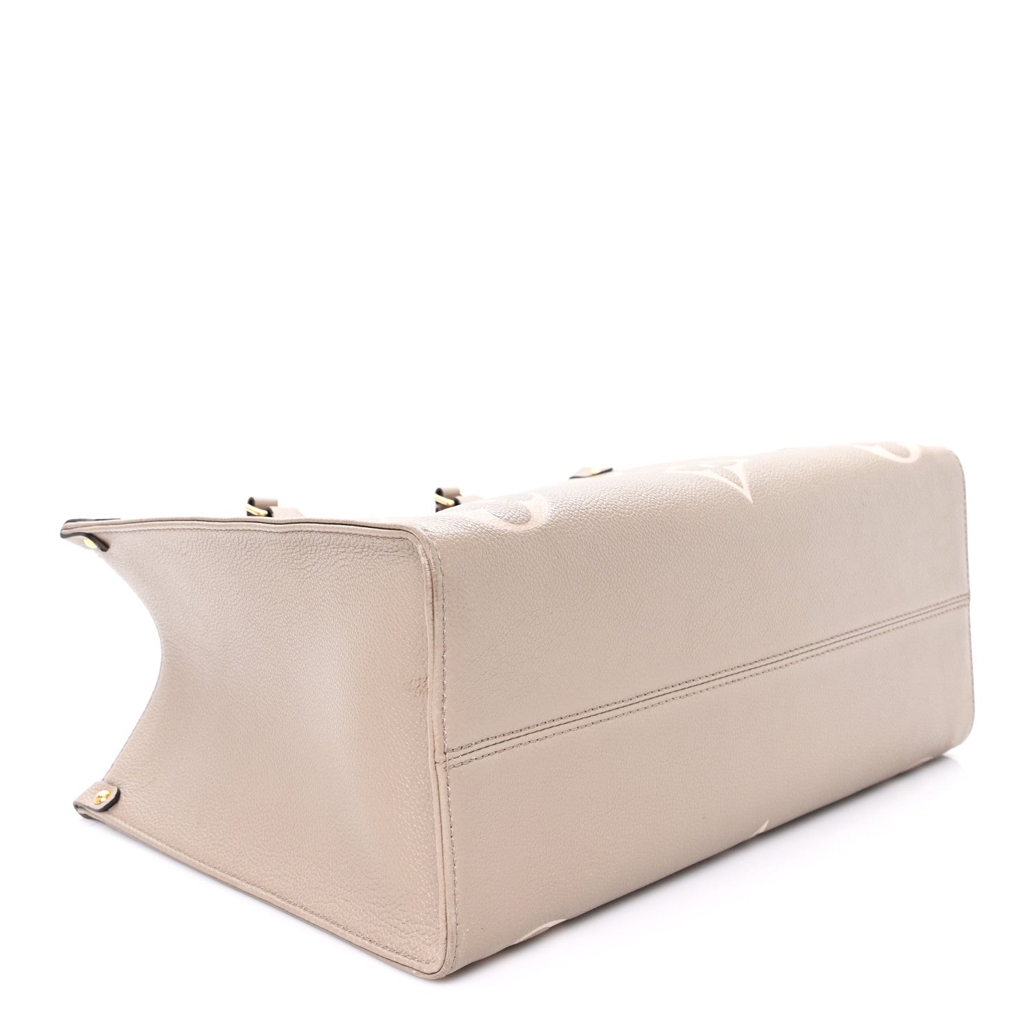 Louis Vuitton Empreinte Monogram Giant Onthego MM Tourterelle Creme
