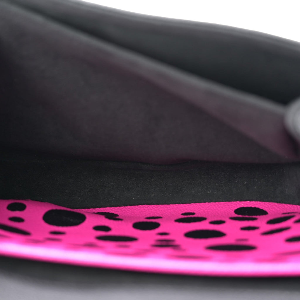 Louis Vuitton LV x YK Empreinte Monogram Giant Pochette Metis Black Fuchsia