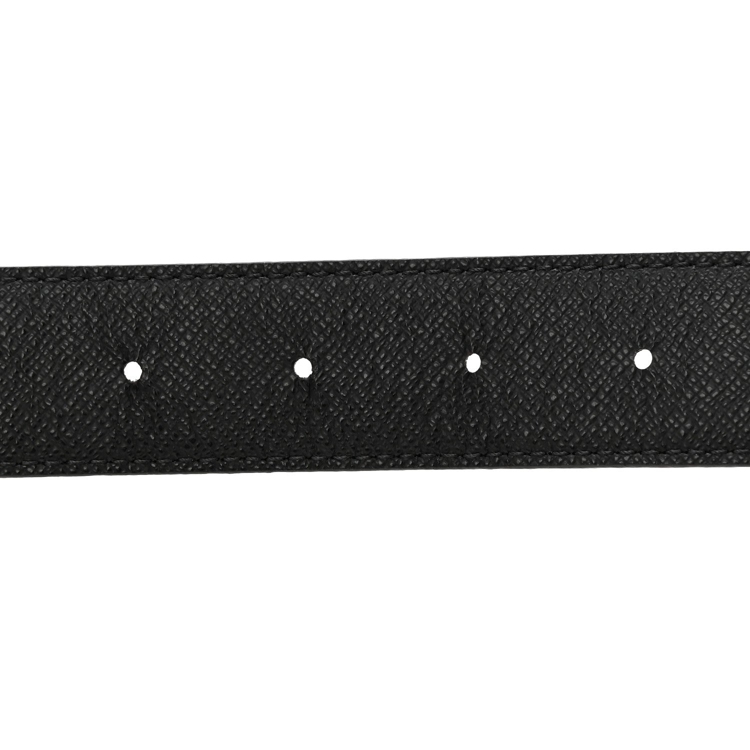Louis Vuitton Calfskin Monogram 30mm LV Initiales Reversible Belt 85 34 Black