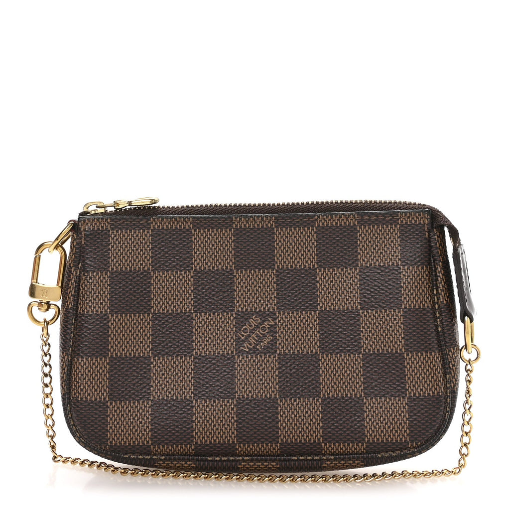 Louis Vuitton Damier Ebene Mini Pochette Accessories