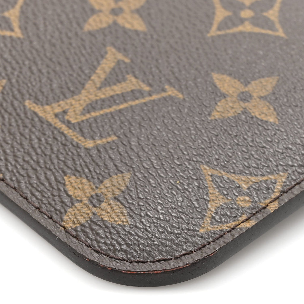 Louis Vuitton Monogram Neverfull MM GM Pochette Pivoine