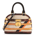 Louis Vuitton Transformed Canvas Time Trunk Alma BB Beige