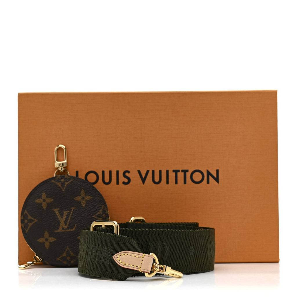 Louis Vuitton Monogram Multi Pochette Accessories Bandouliere Shoulder Strap Kaki