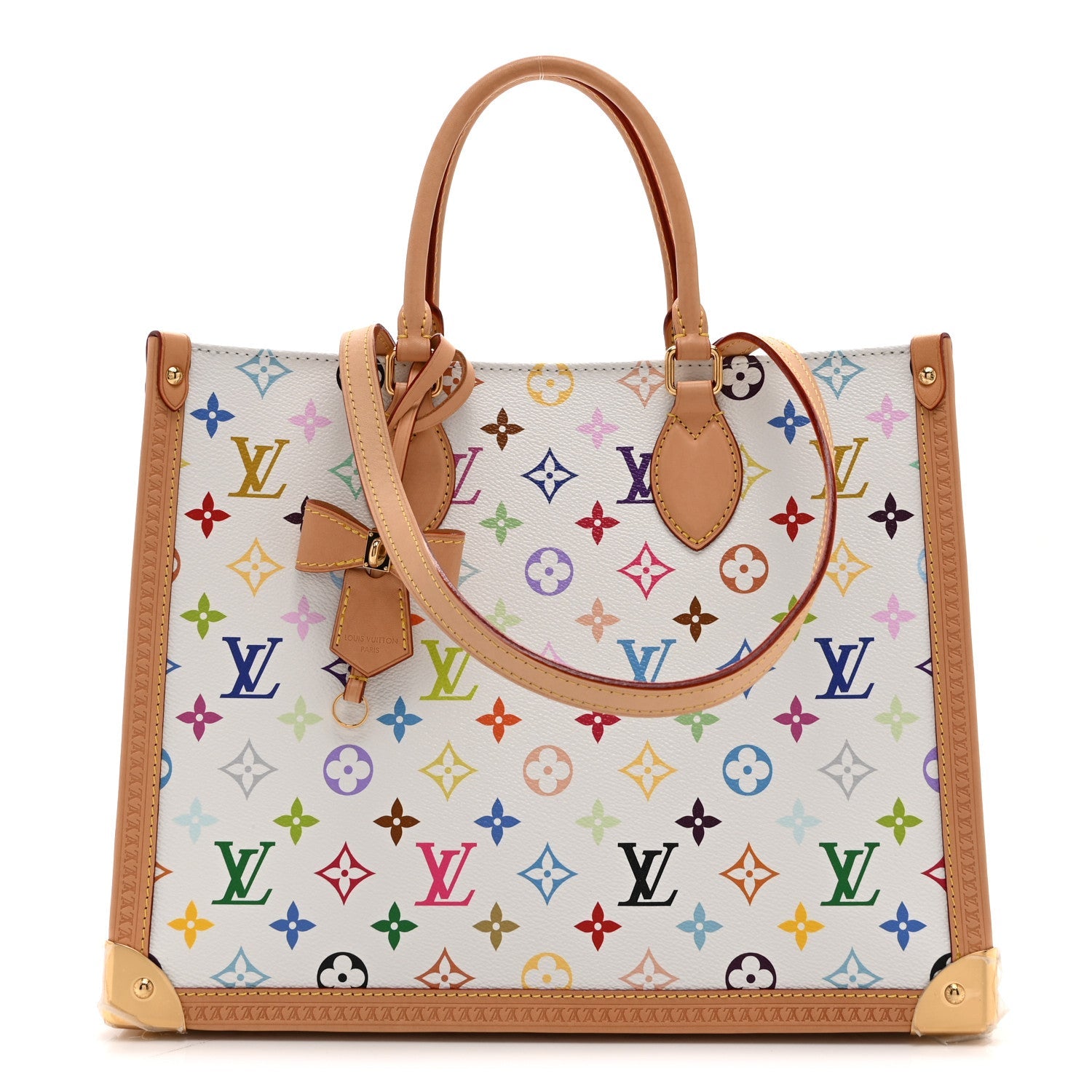 Louis Vuitton LV X TM Monogram Multicolor Onthego MM White