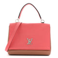 Louis Vuitton Soft Calfskin Lockme II Top Handle  Rose Bruyere
