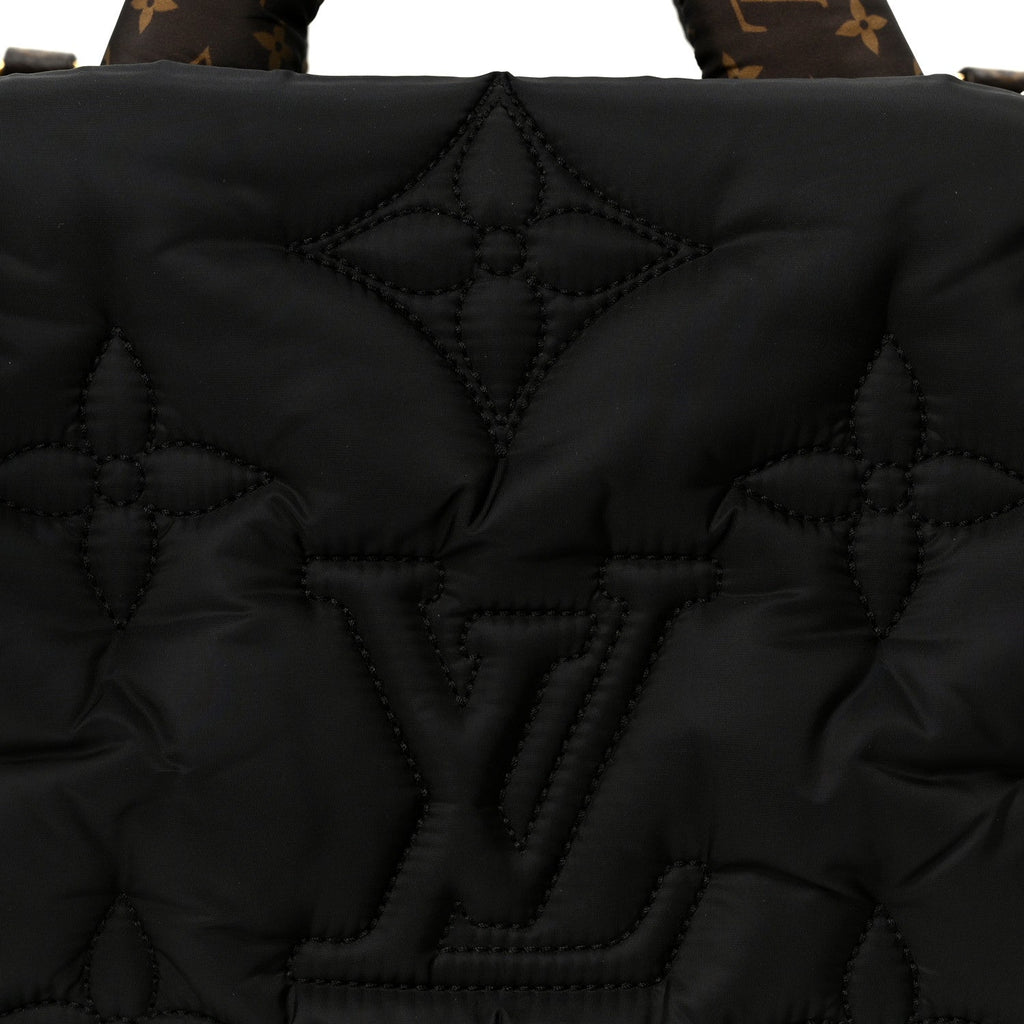 Louis Vuitton Econyl Monogram Pillow Giant Onthego MM  Black