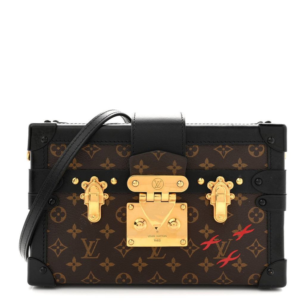 Louis Vuitton Monogram Petite Malle Black