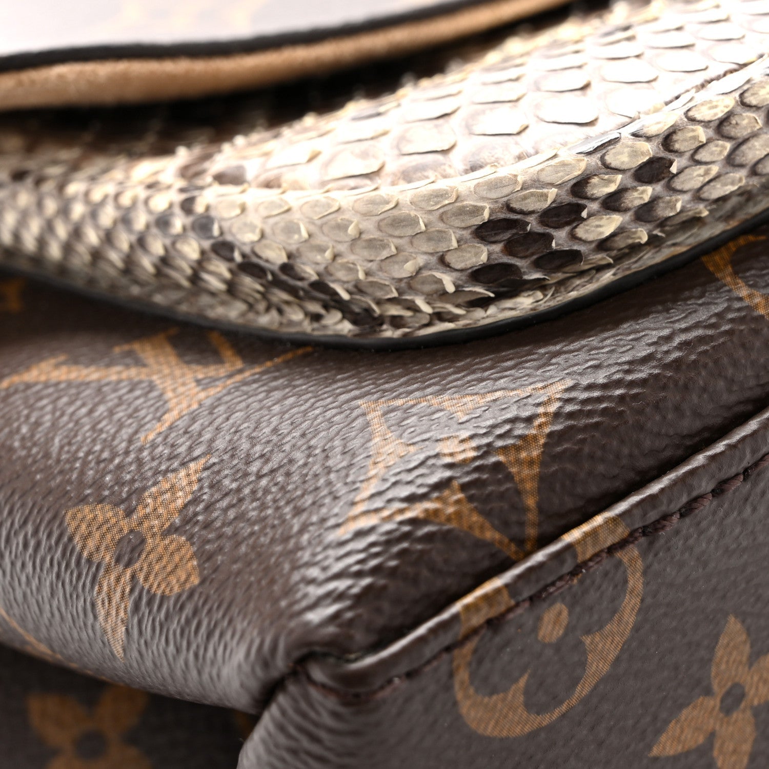 Louis Vuitton Monogram Snakeskin Marignan