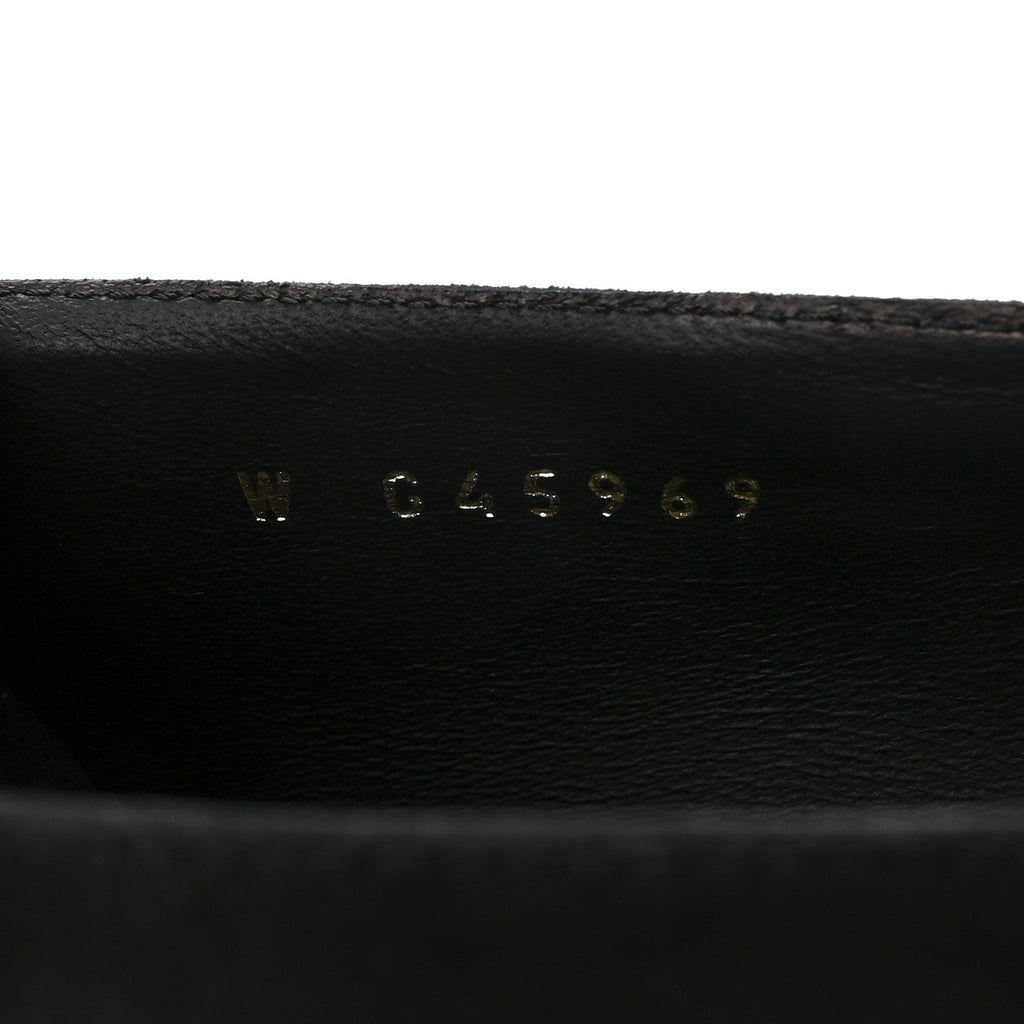 Chanel Suede Patent Cap Toe Camellia Ballerina Flats 39.5 Black White
