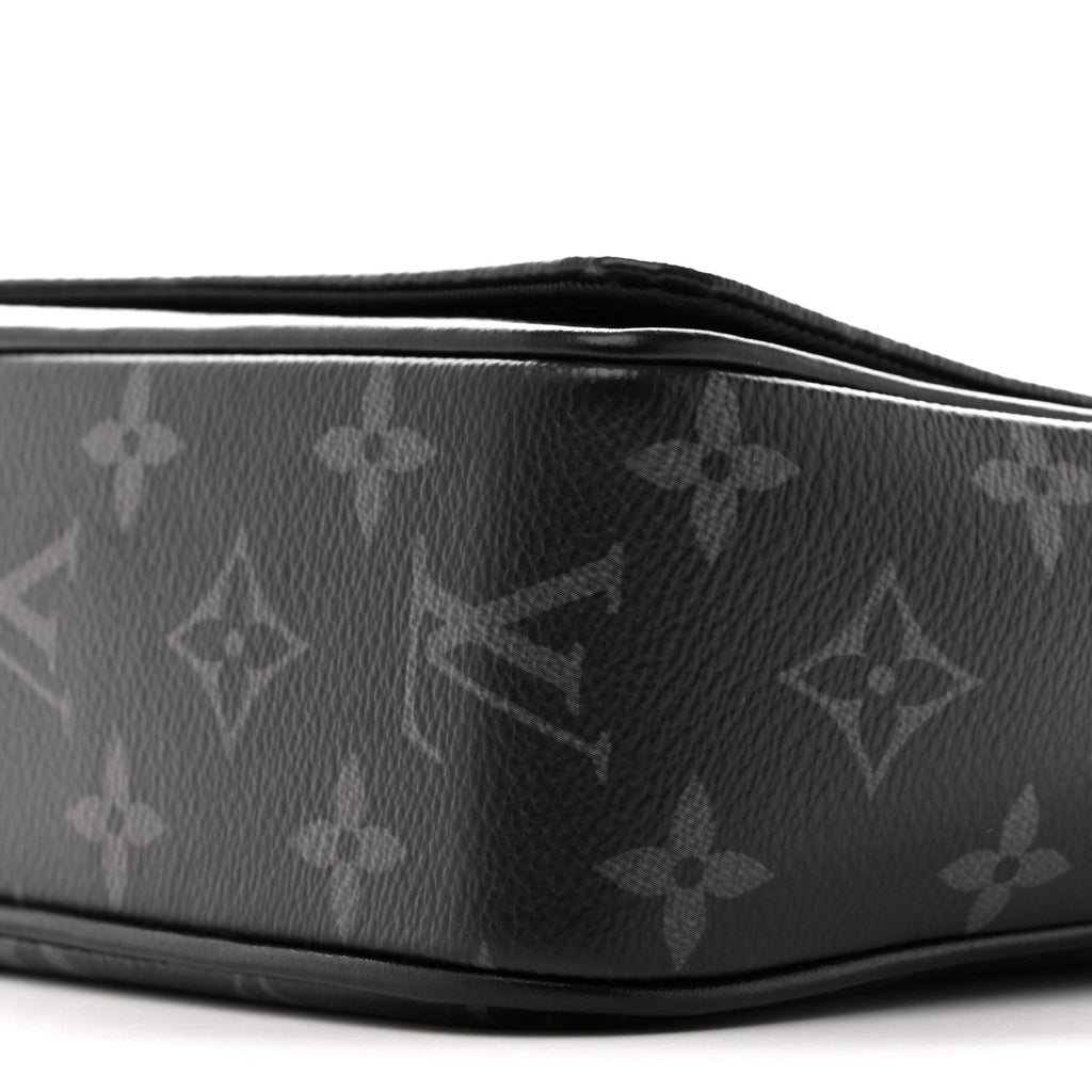 Louis Vuitton Monogram Eclipse District PM Black