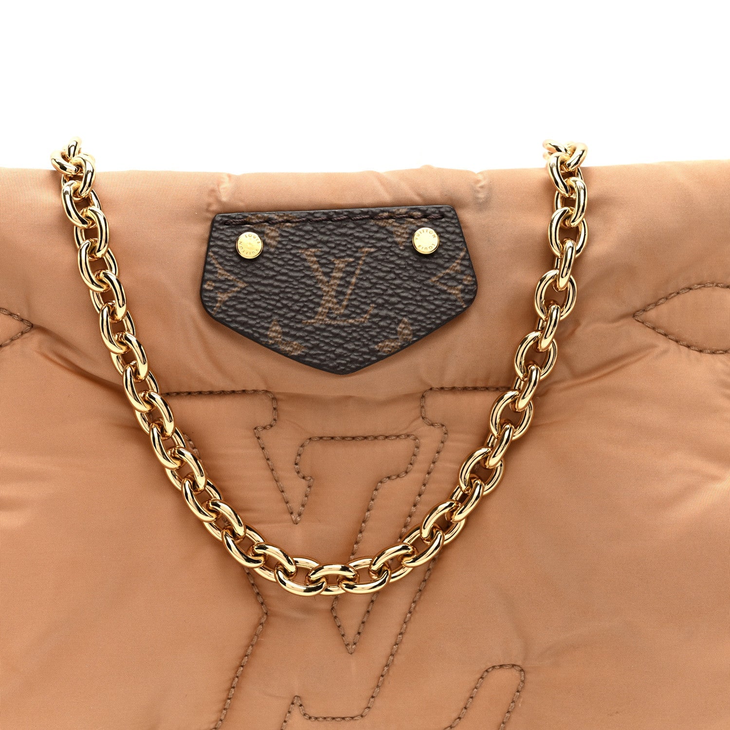 Louis Vuitton Econyl Monogram Pillow Maxi Multi Pochette Accessories Mini Pochette Beige