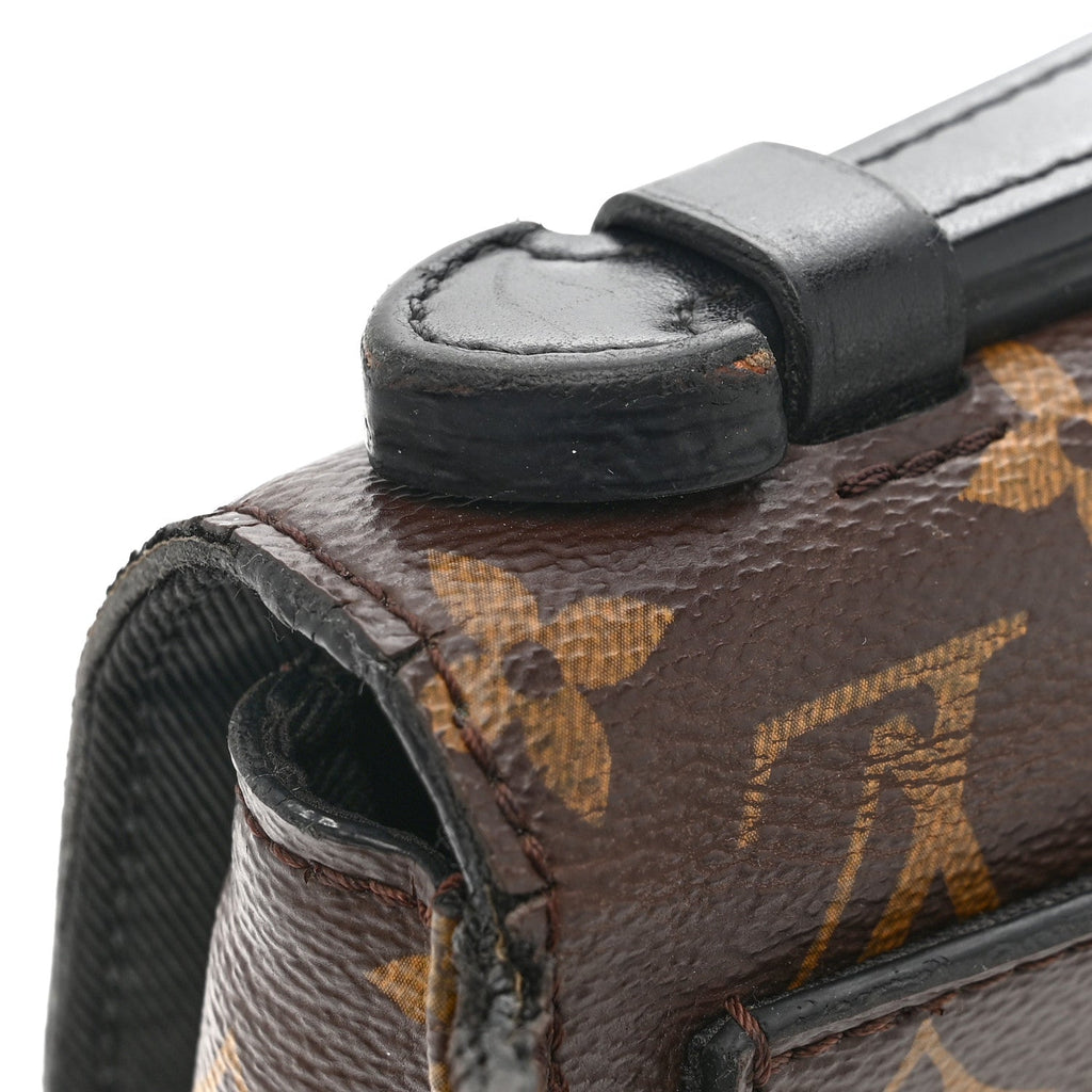 Louis Vuitton Monogram Macassar S Lock Messenger