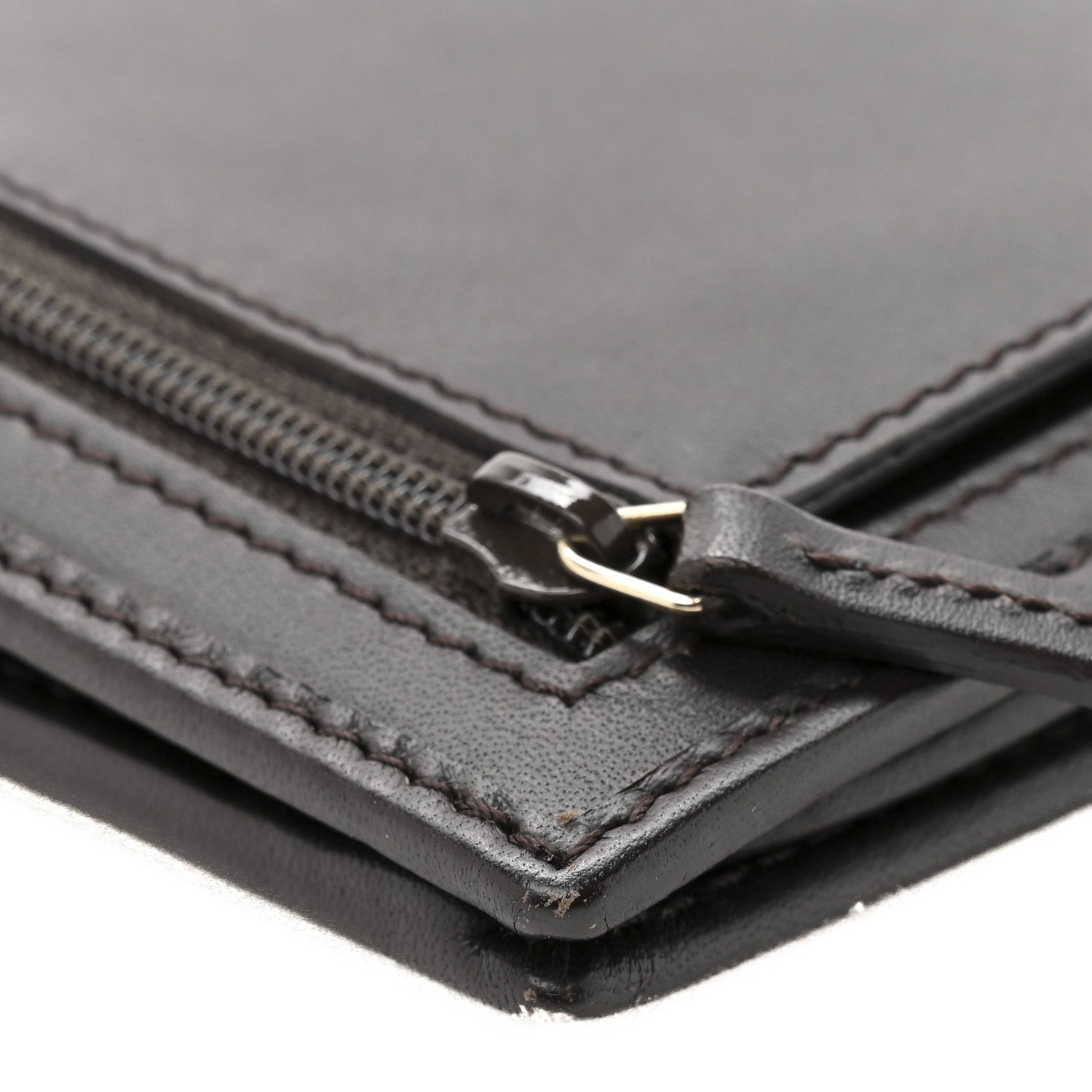 Gucci Monogram Calfskin Ladies Web Continental Wallet Beige Ebony Cocoa