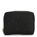 Louis Vuitton Empreinte Zippy Coin Purse Black