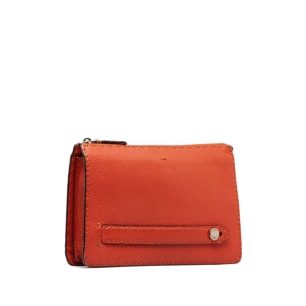 FENDI Selleria Clutch Bag