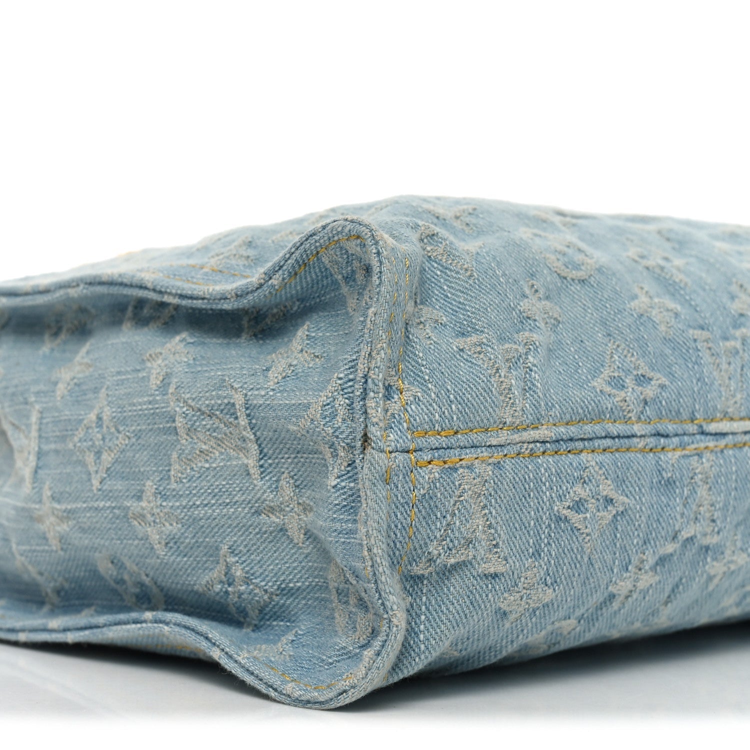 Louis Vuitton Monogram Washed Denim Let Go PM Sky Blue