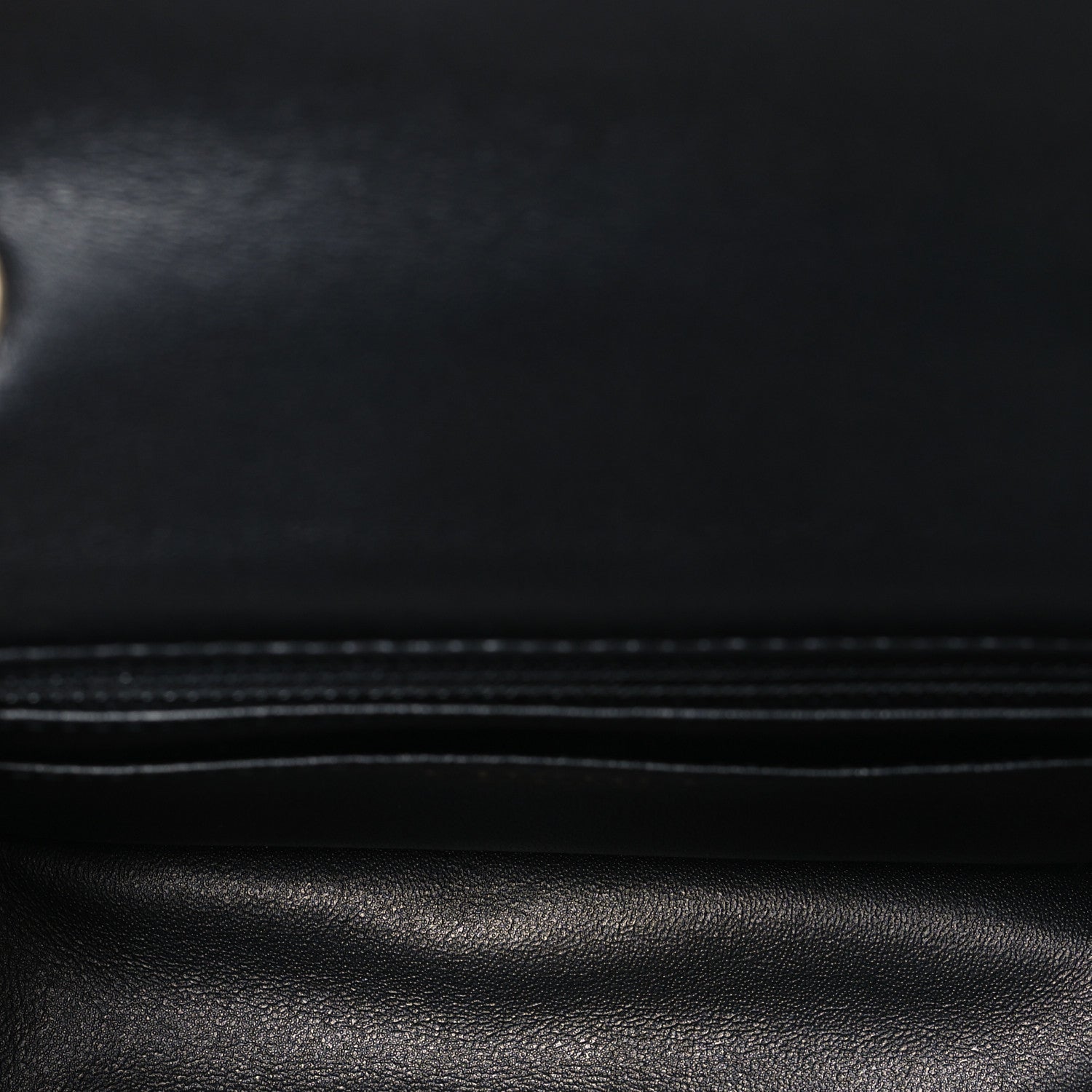 Chanel Lambskin Quilted Mini Rectangular Flap Black