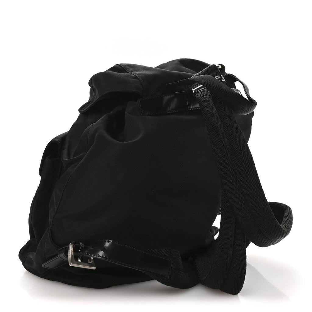 Prada Tessuto Nylon Vela Small Backpack Black