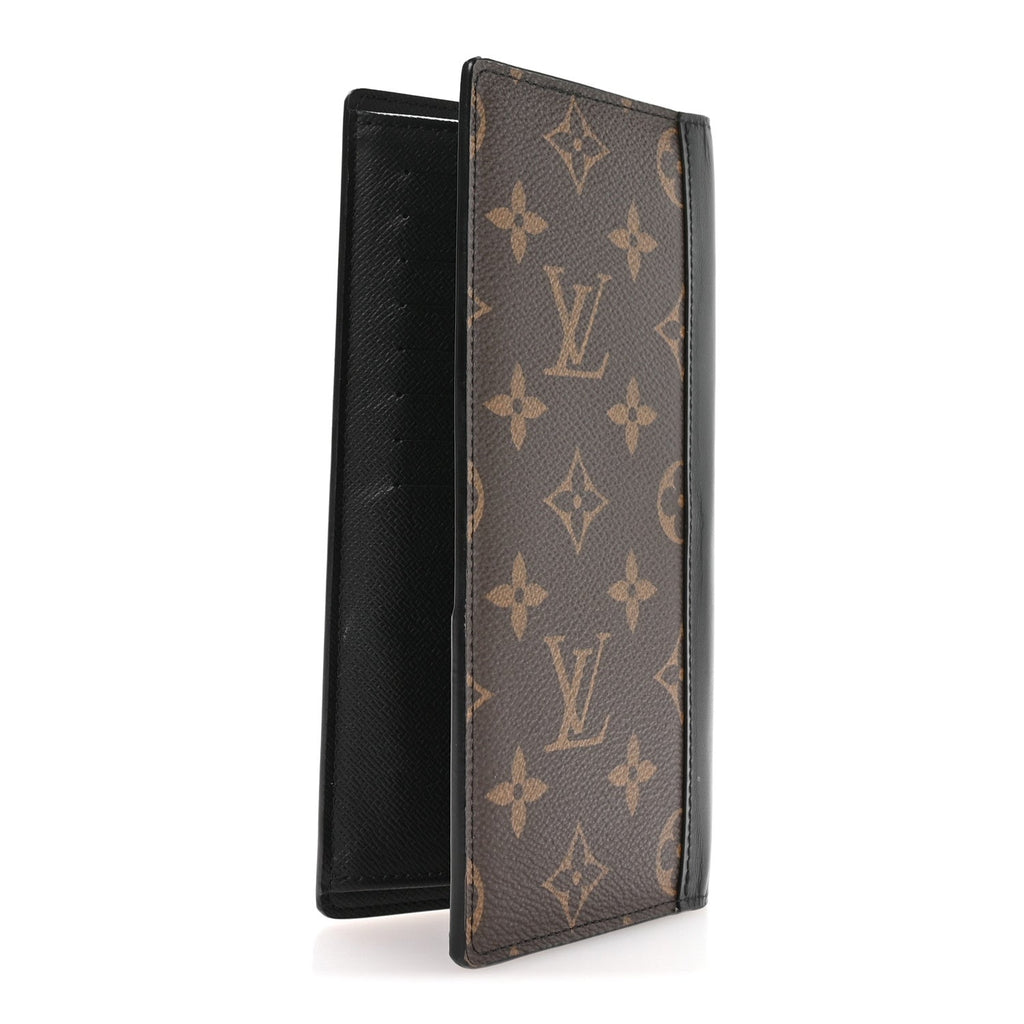 Louis Vuitton Monogram Macassar Brazza Wallet