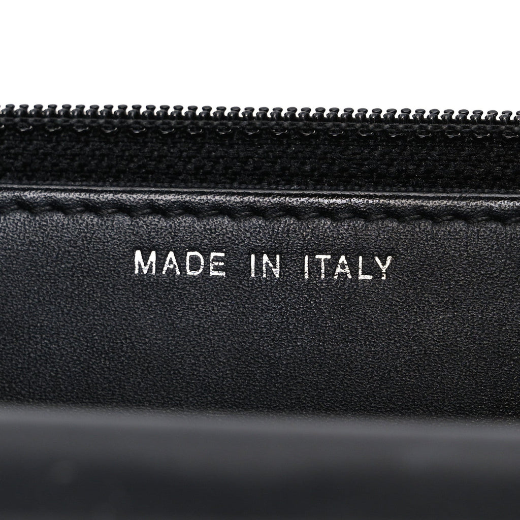 Chanel Glazed Aged Calfskin Reissue Wallet On Chain WOC So Black