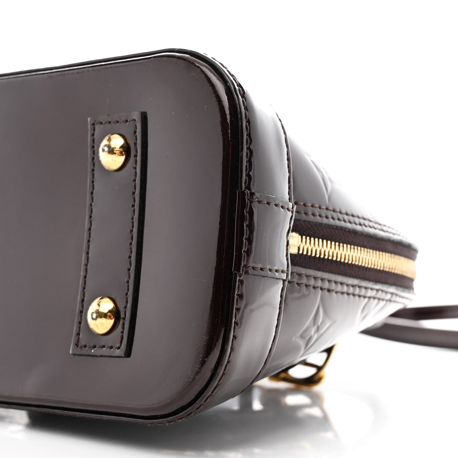 Louis Vuitton Vernis Alma BB Amarante