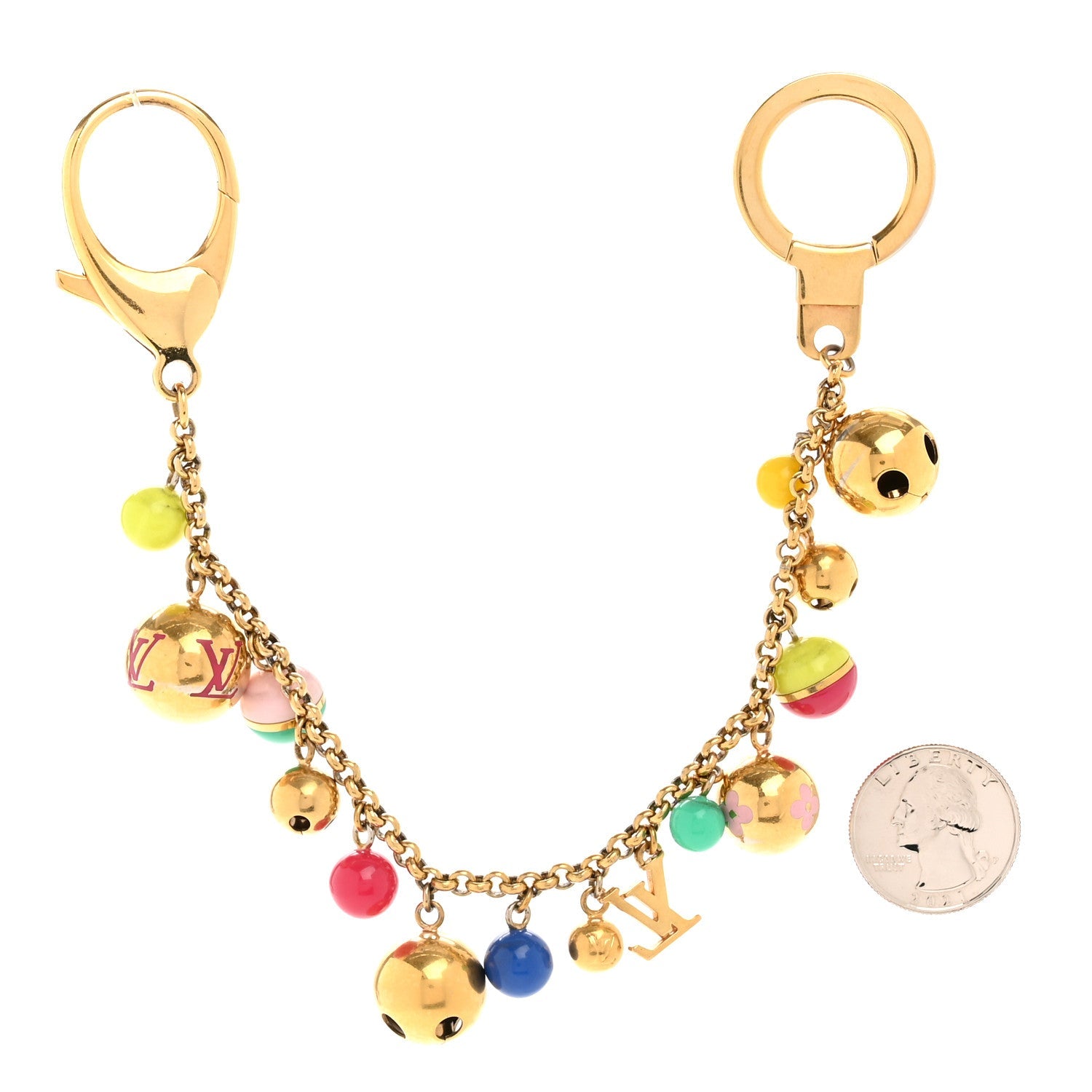 Louis Vuitton Chaine Grelots Key Holder Bag Charm