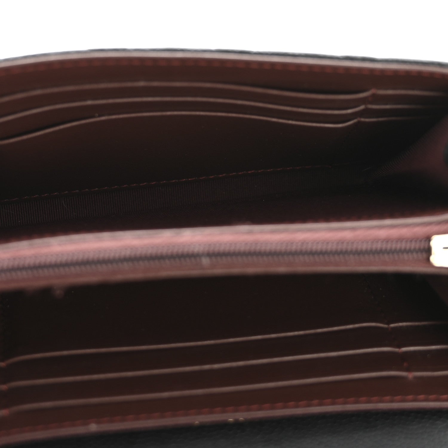Caviar Quilted Medium Flap Wallet Black