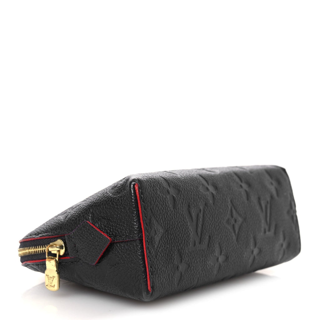 Louis Vuitton Empreinte Cosmetic Pouch Marine Rouge
