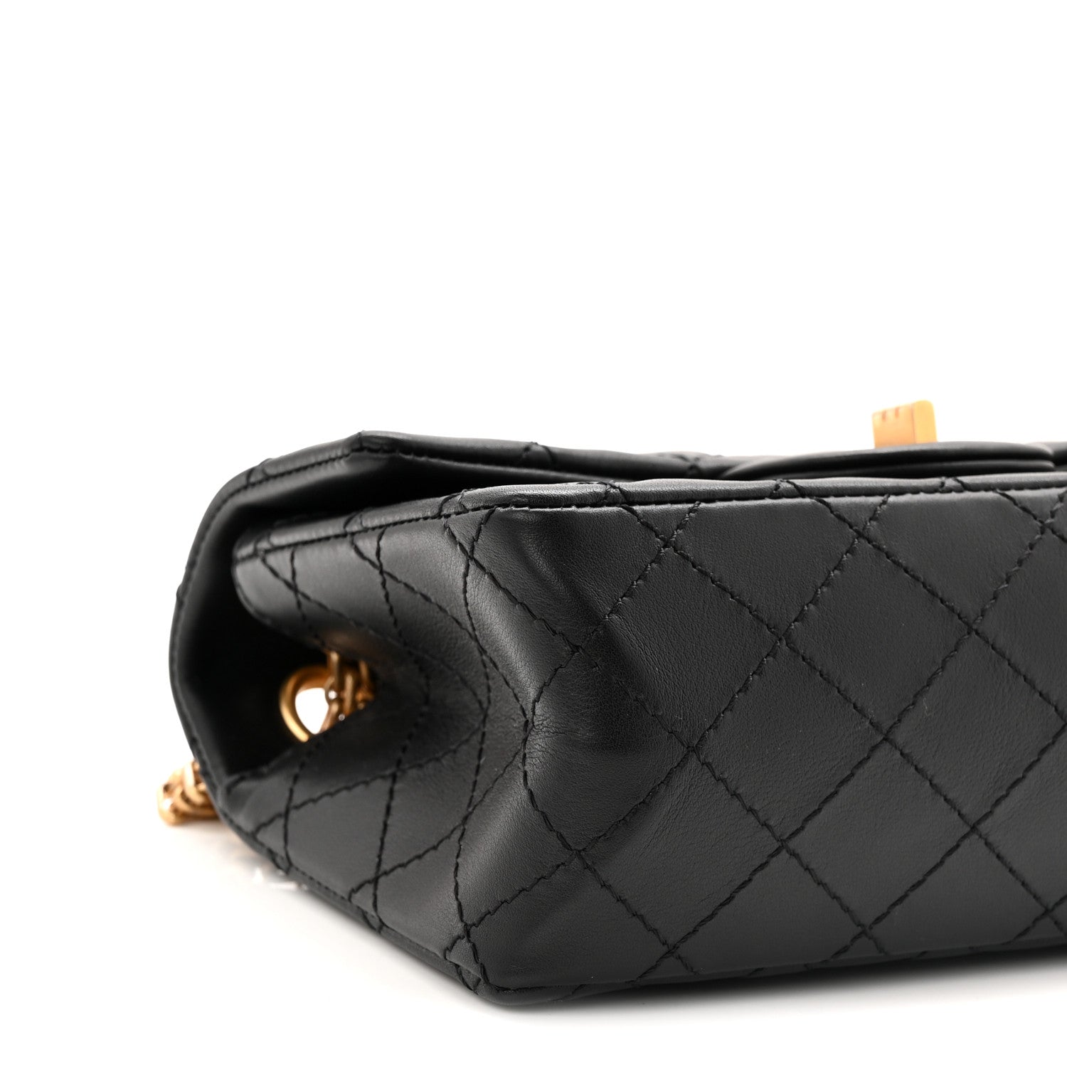 Chanel Calfskin Quilted 2.55 Reissue Mini Flap Black