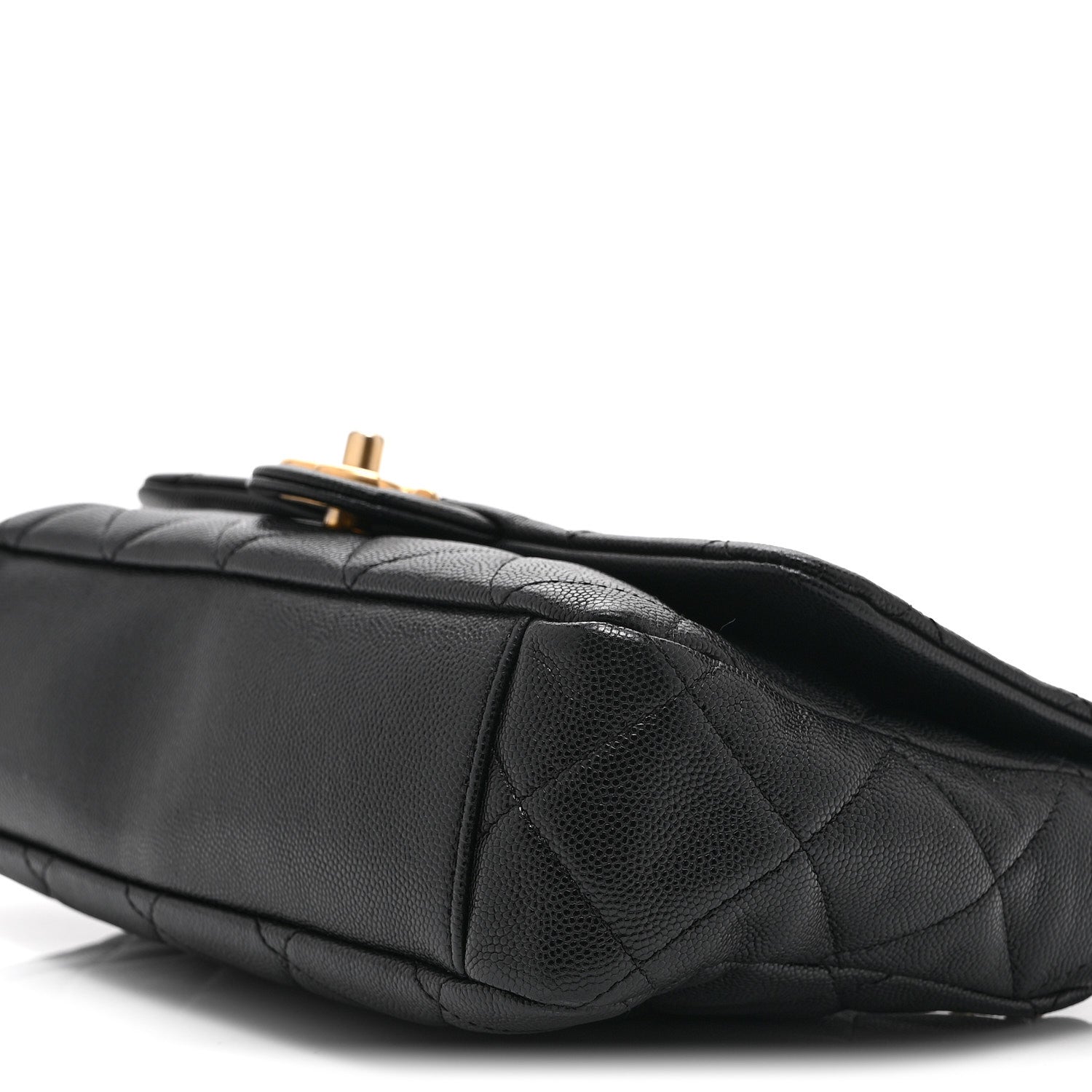 Chanel Caviar Quilted Medium Chain Flap  Black