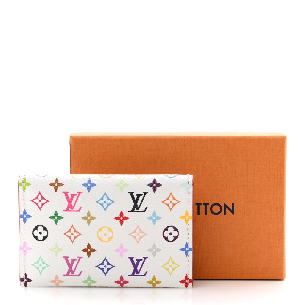 Louis Vuitton LV X TM Monogram Multicolor Slim Card Holder White