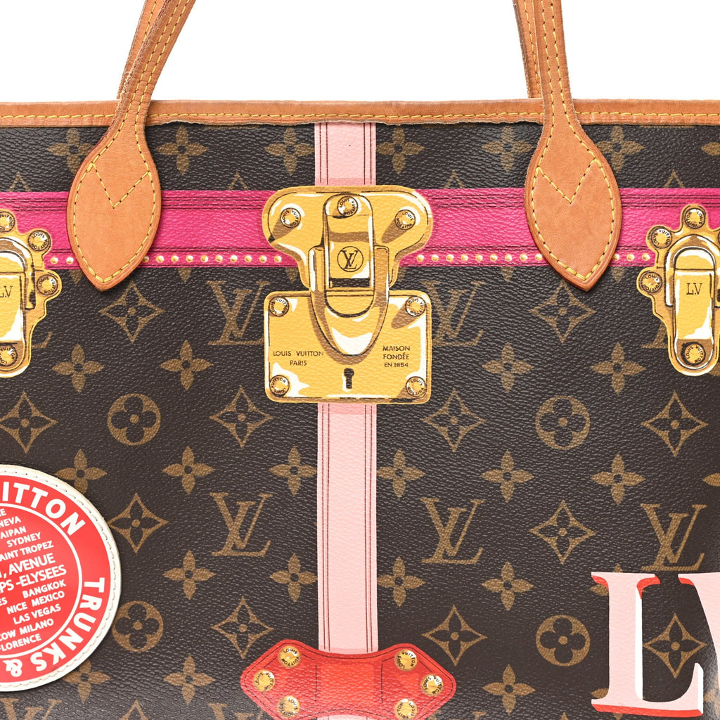 Louis Vuitton Monogram Summer Trunks Neo Neverfull MM