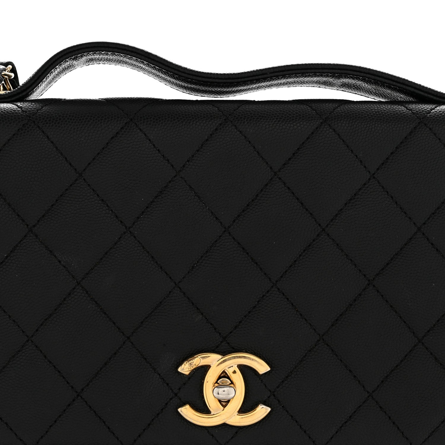 Chanel Caviar Quilted Large Business Affinity Flap Black