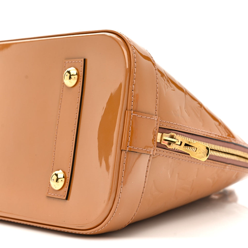 Louis Vuitton Vernis Alma PM Rose Velours