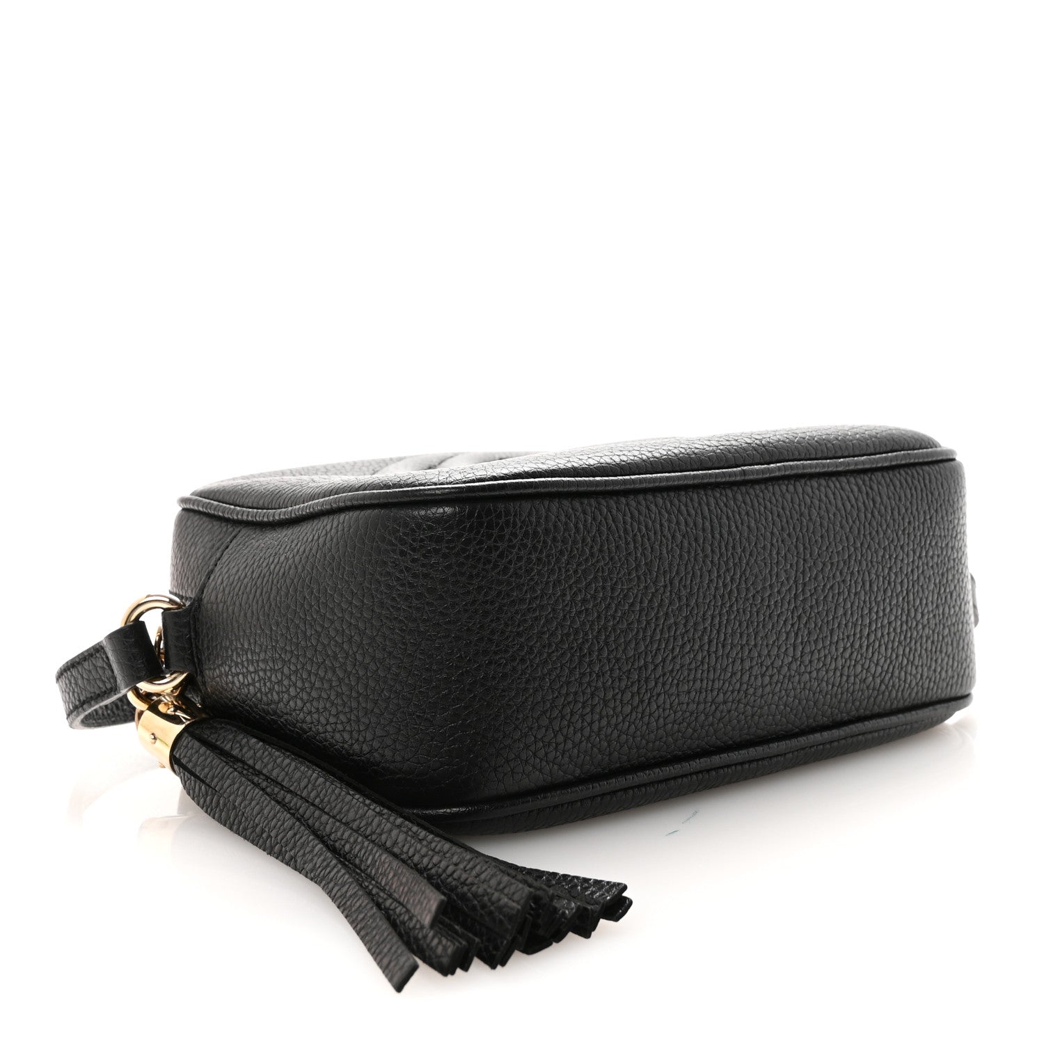 Gucci Pebbled Calfskin Small Soho Disco Bag Black