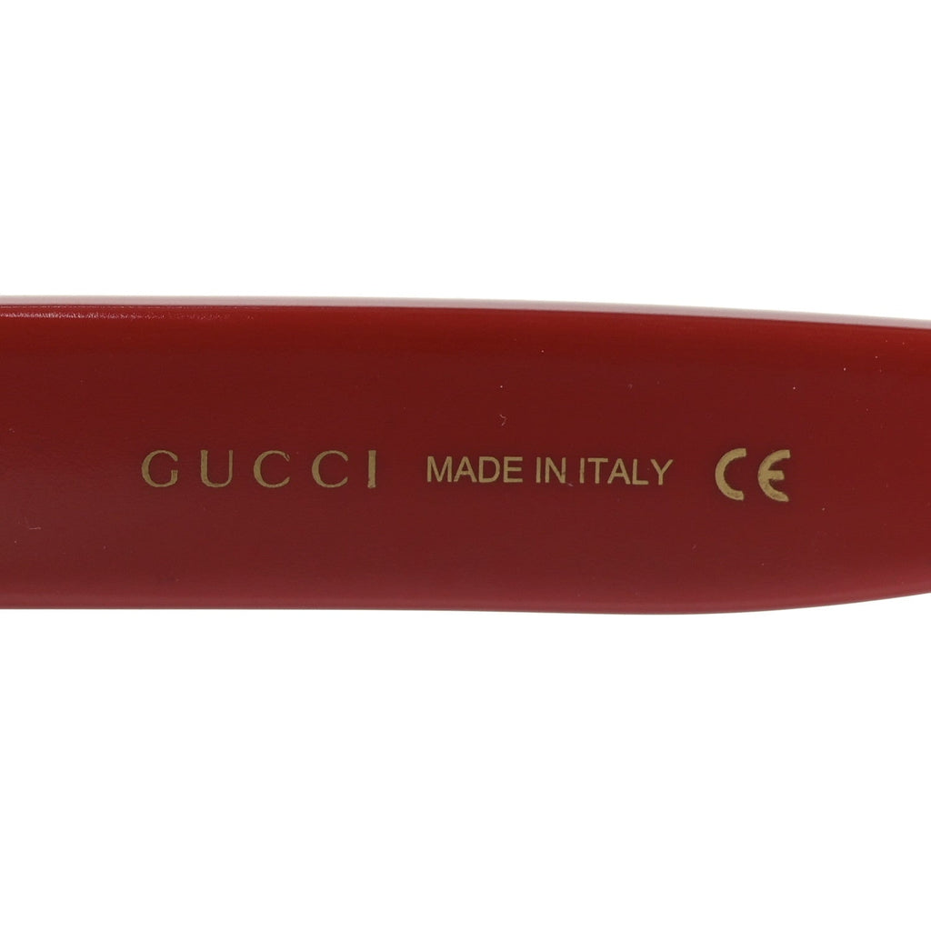Gucci Acetate Glitter Sunglasses GG0327S Red