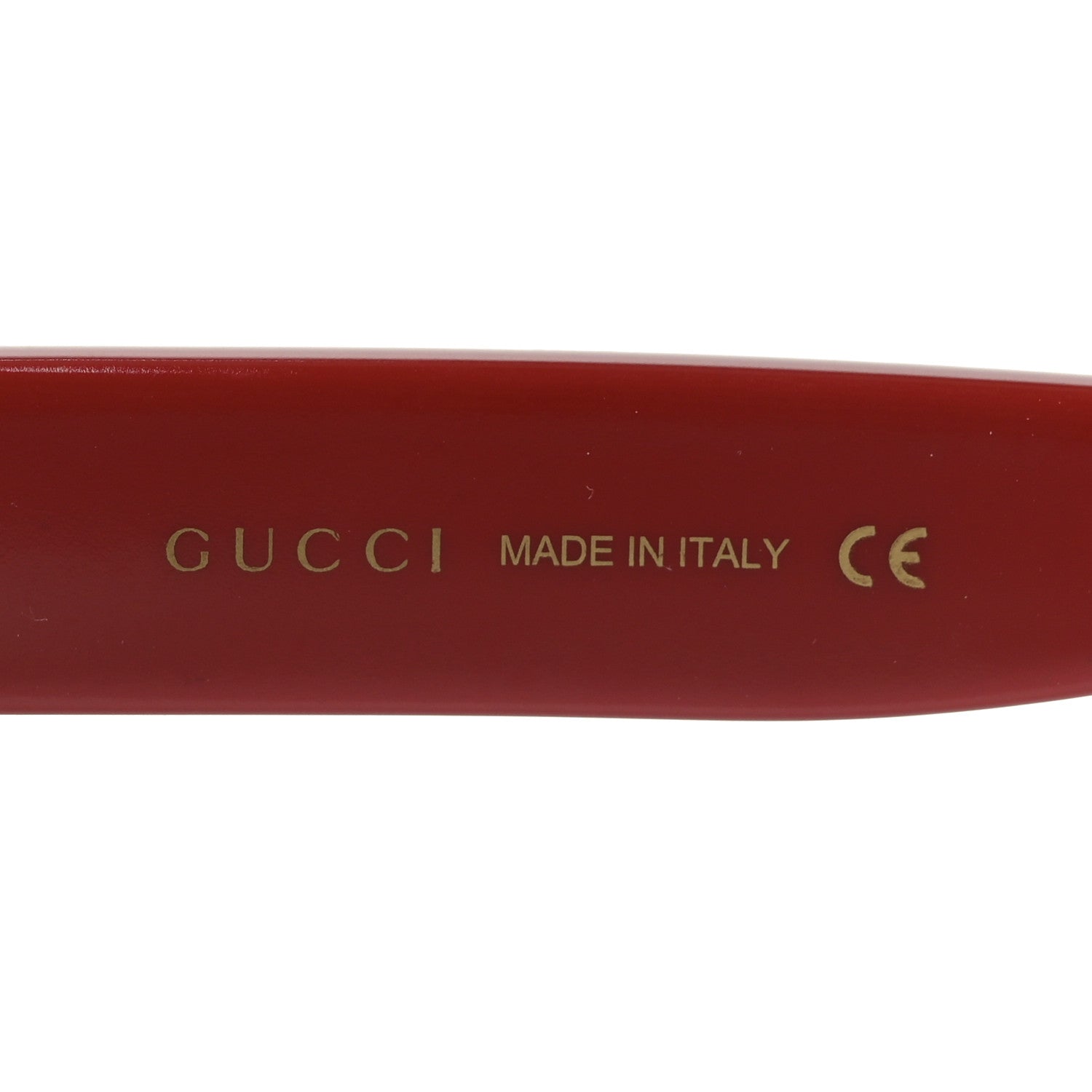 Gucci Acetate Glitter Sunglasses GG0327S Red