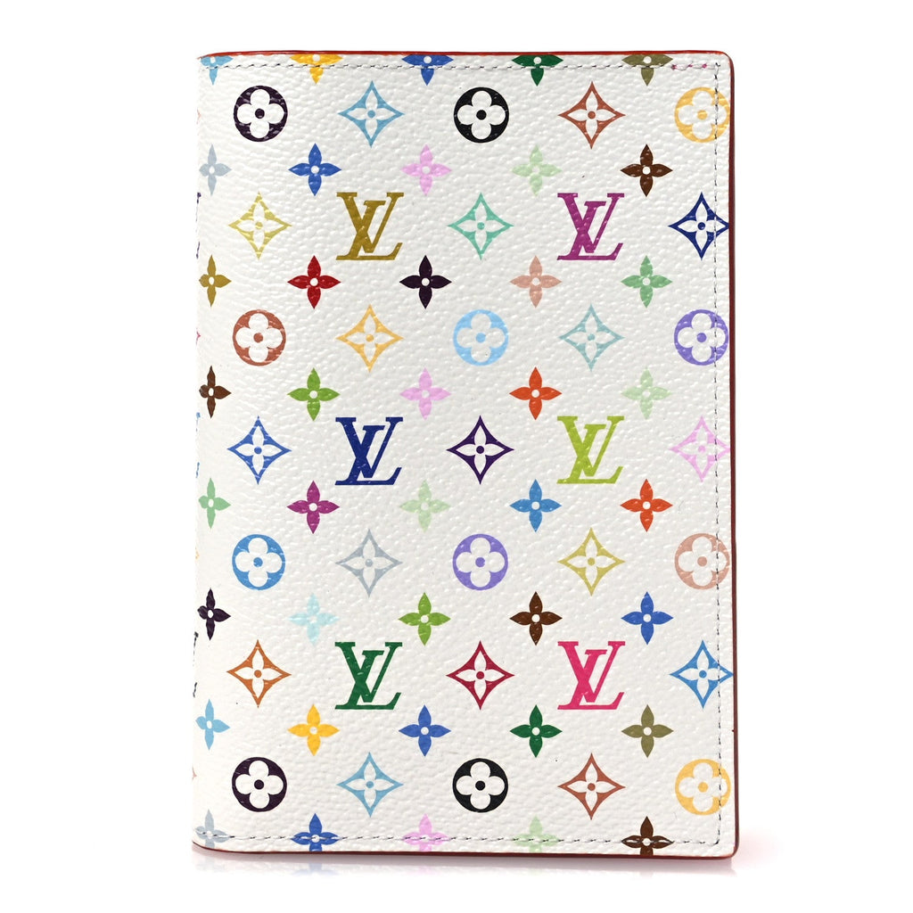 Louis Vuitton LV X TM Monogram Multicolor Passport Cover White