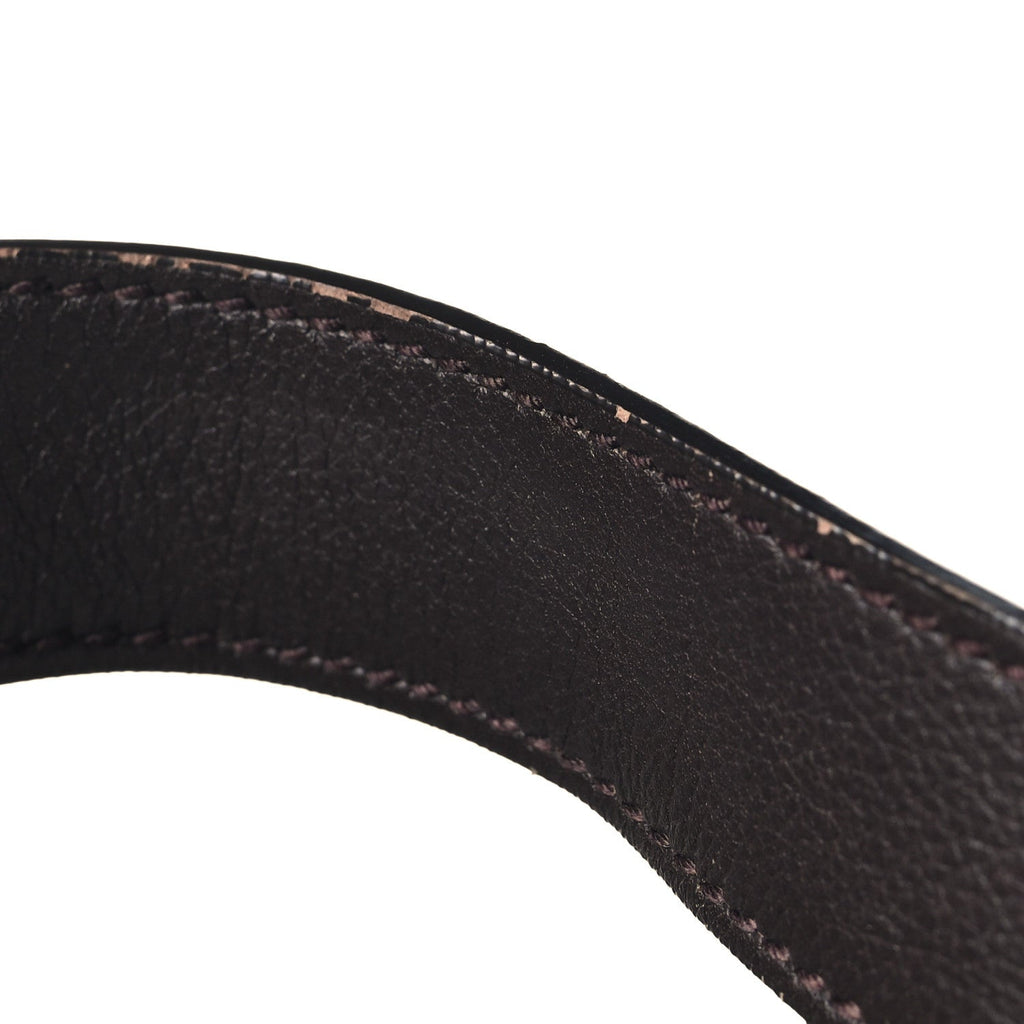 Gucci Monogram Messenger Bag Dark Brown