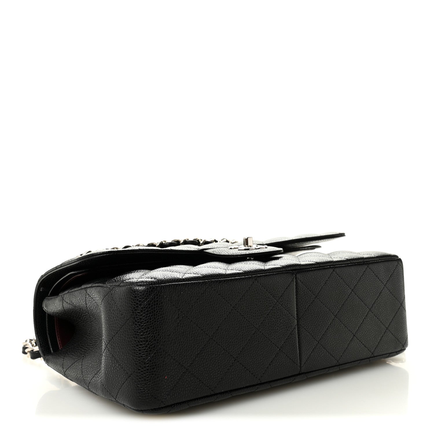 Chanel Caviar Quilted Jumbo Double Flap Black