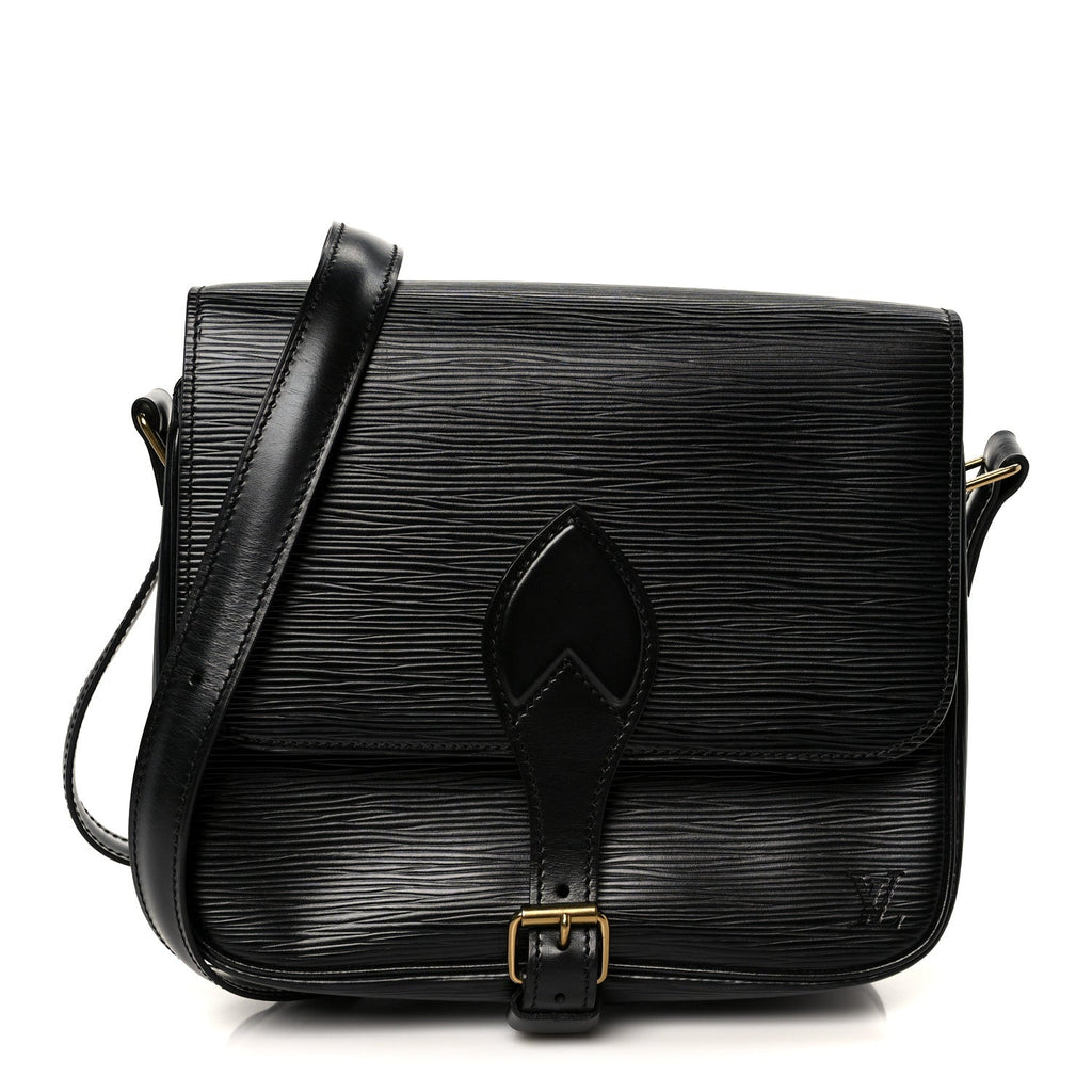 Louis Vuitton Epi Cartouchiere 22 Black