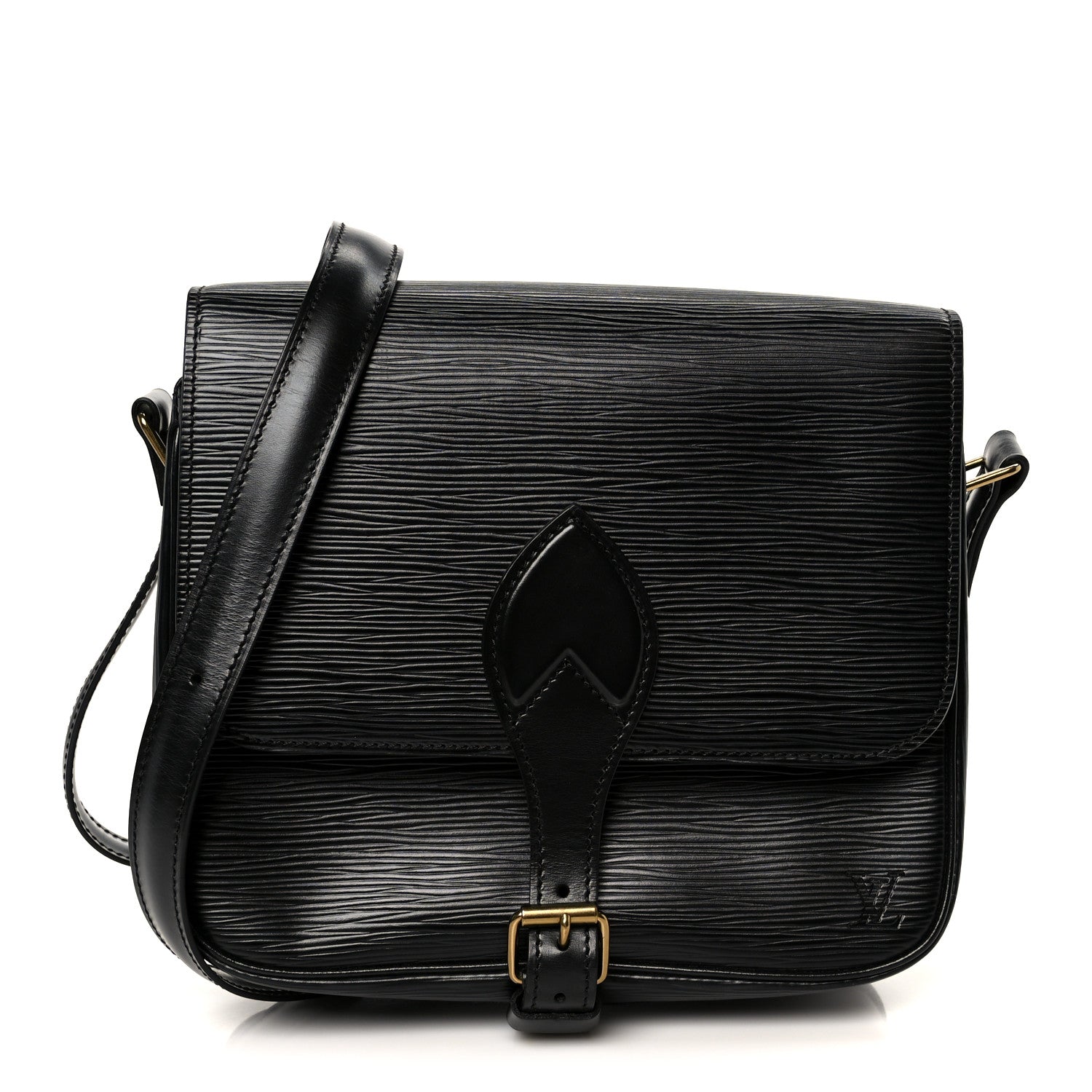 Louis Vuitton Epi Cartouchiere 22 Black