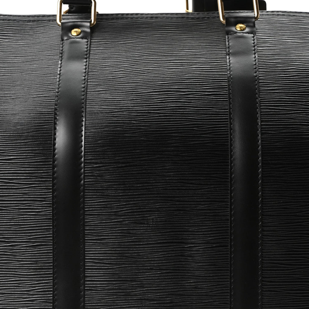 Louis Vuitton Epi Keepall 50 Black