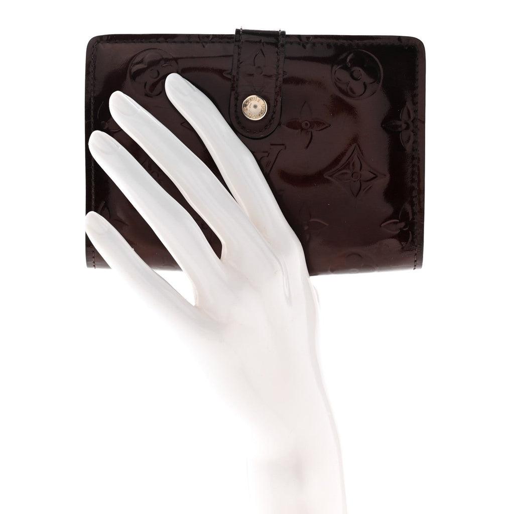 Louis Vuitton Vernis French Purse Wallet Amarante