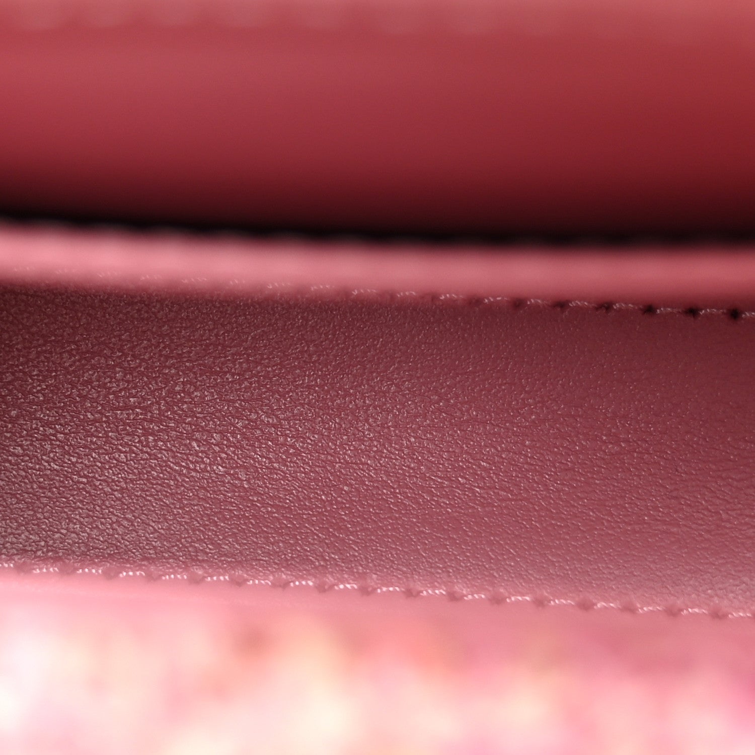 Chanel Tweed Quilted Mini Nano Kelly Shopper Pink