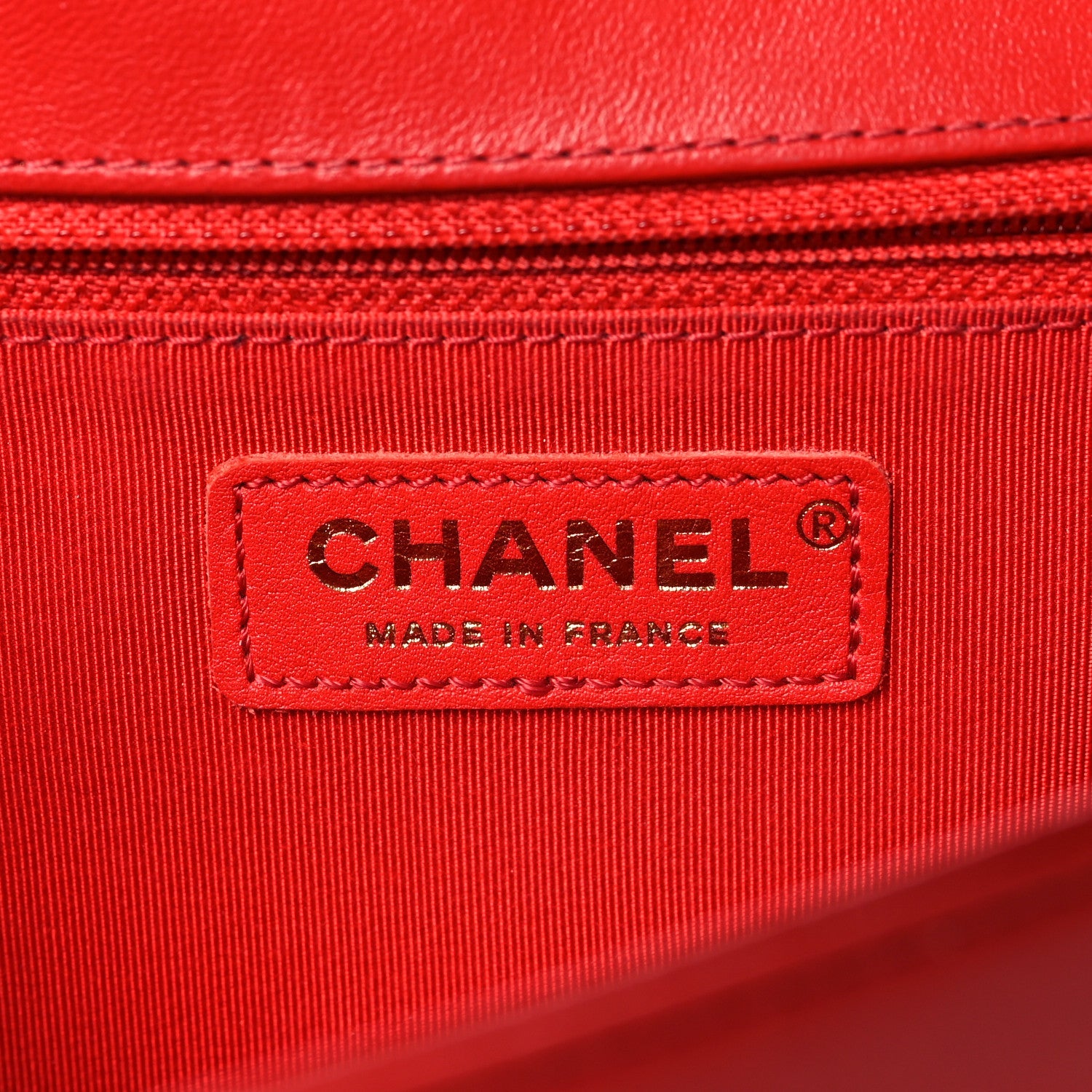 Chanel Lambskin Quilted New Medium Boy Flap Red